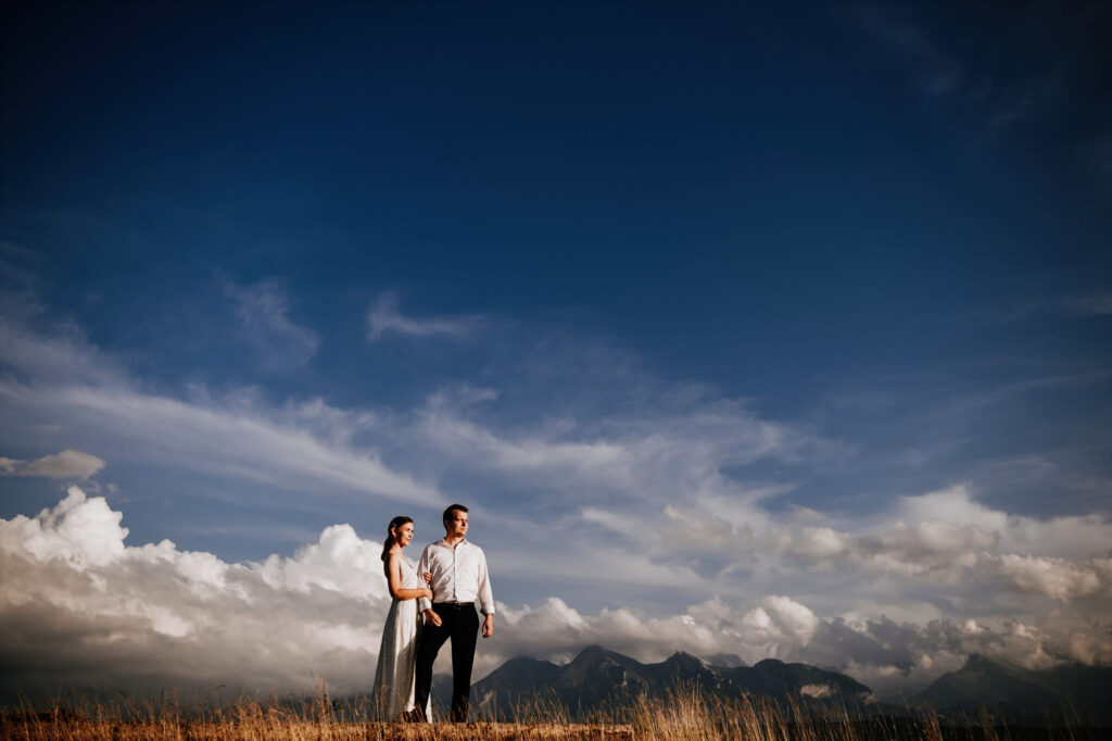 Sesja ślubna w górach